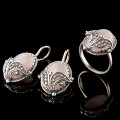 Срібний набір 925 проби арт. 757г